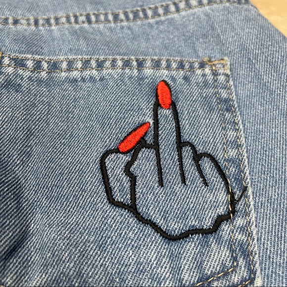 NASTY GAL‎ High Rise Classic Women’s Jeans Medium wash Size US 8 - Picture 10 of 11